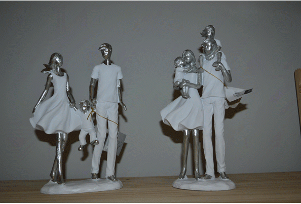 statuettes en polyrésine