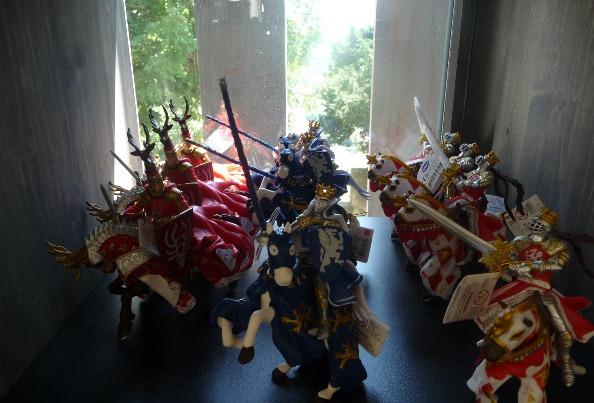 Figurines cheval + son chevalier