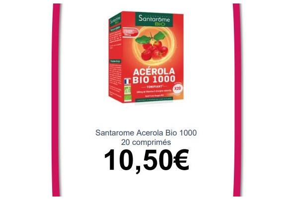 Acérola Bio Santarome